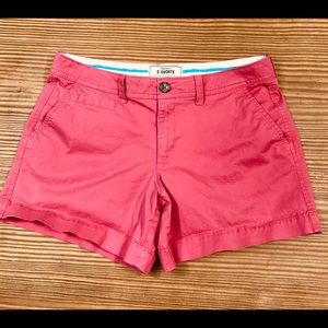 Old Navy Perfect 5” Shorts Size 6 Color: Coral